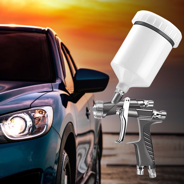Máquina de pulverización de pintura de aire, pistola de pulverización de aire potente ajustable, muebles y pared de coche DIY