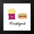 thumbnail image 2 of Edwins, Hugo 12x12 Black Modern Framed Museum Art Print Titled - Hashtag Couple Goals Square, 2 of 5