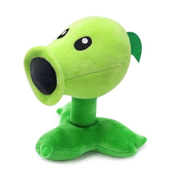 1 PC PVZ Plush Toy,Stuffed Soft Doll Peashooter Plush Toy,Great Gifts for Kids and Fans, Christmas, Hallowen