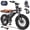 GT600PRO-1500W, variant on 1200W Off-Road Electric Bike for Adults, 48V 18AH Removable Battery, 16" Wide Tires, 5-Speed Transmission, Dual Disc Brakes & Spring Suspension
