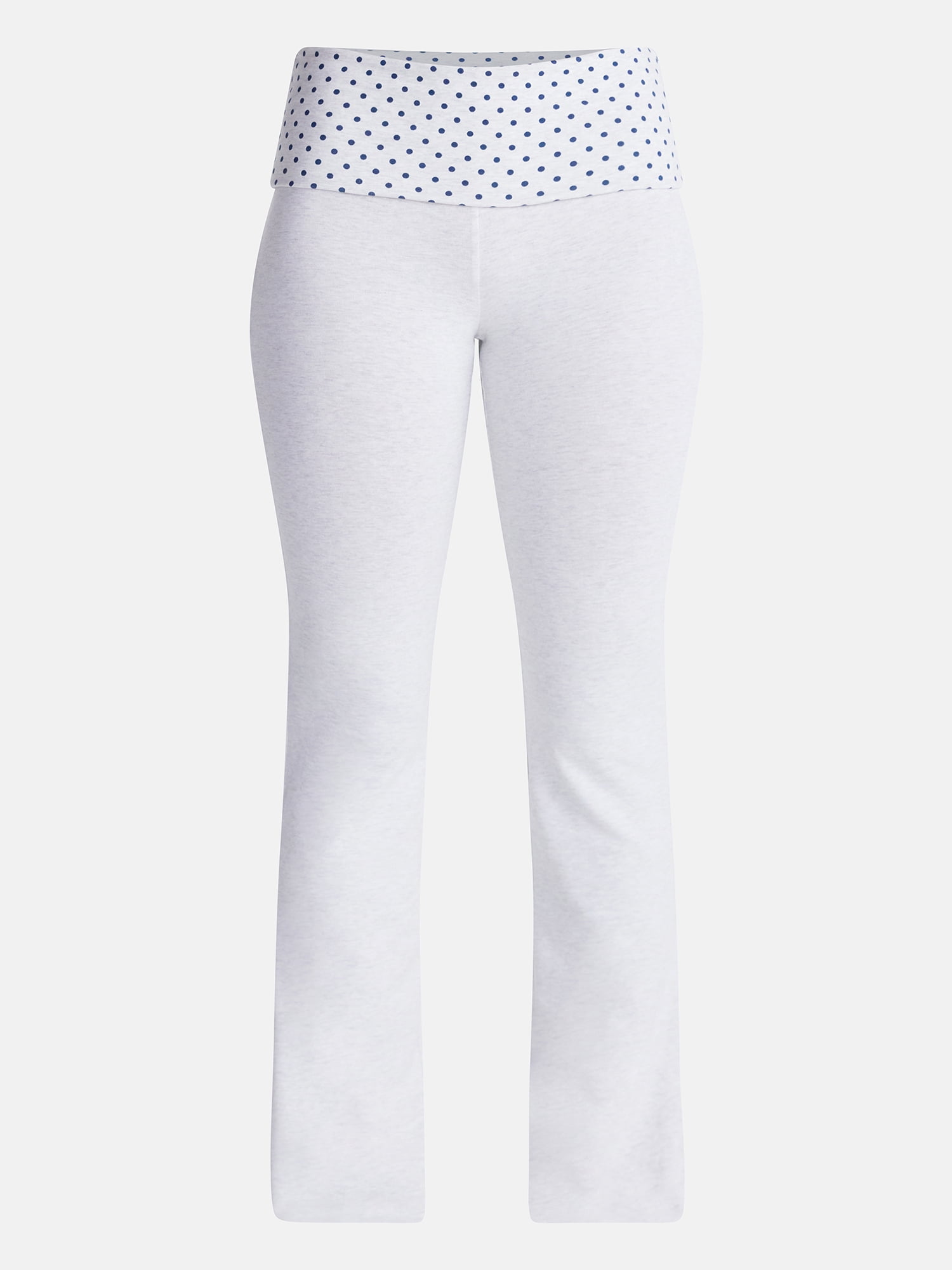 No Boundaries Flare Pants with Foldover Waistband, 32'' Inseam, Women's and Women's Plus XS-XXL