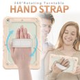thumbnail image 2 of [Full-Body] Shock-Proof Case for Kids with [Screen Protector] [406 Rotating Hand Strap] &Stand [Pen Holder] for iPad mini4/5 （Pink）, 2 of 4