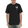 thumbnail image 3 of EnJoCho Toddler T-Shirts Cotton Basic Crew Neck Short Sleeve Tees Soft Summer Undershirts for Boys Girls 2-13Y Everyday T-Shirts, 3 of 3