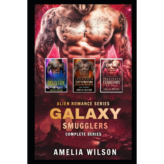 Galaxy Smugglers Complete series: Alien Romance Series (Paperback)