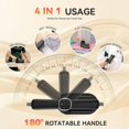 thumbnail image 3 of Handheld Steamer for Clothes - 1200W Steamer & Iron 2-in-1, 10s Heat Up, 160ml Travel Size, Large Ceramic Heat Panel (110V~120V Only), 3 of 14
