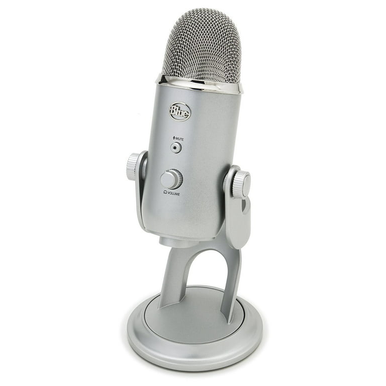 Skabelse nummer Anger Blue Microphones Yeti USB Desktop Microphone - Walmart.com