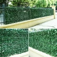 thumbnail image 4 of Artificial Hedge Ivy Leaf Garden Fence Roll Privacy Screen Balcony Wall Cover, 4 of 6