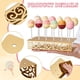 thumbnail image 3 of Soporte para cake pops (2 unidades), 12 orificios, color dorado, metal., 3 of 5