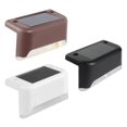 thumbnail image 3 of 4pcs LED Solar Stair Lamp IP65 Waterproof Outdoor Garden Pathway Yard Patio, 3 of 6