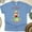 CarolinaBlue, variant on Merry & Bright T-Shirt | Retro Pin-Up Holiday Lights Graphic Tee, White, Size L