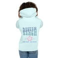 thumbnail image 1 of Destin Florida Beach Hoodie Palm Trees Gulf Breeze Pink Hibiscus 1984, 1 of 14
