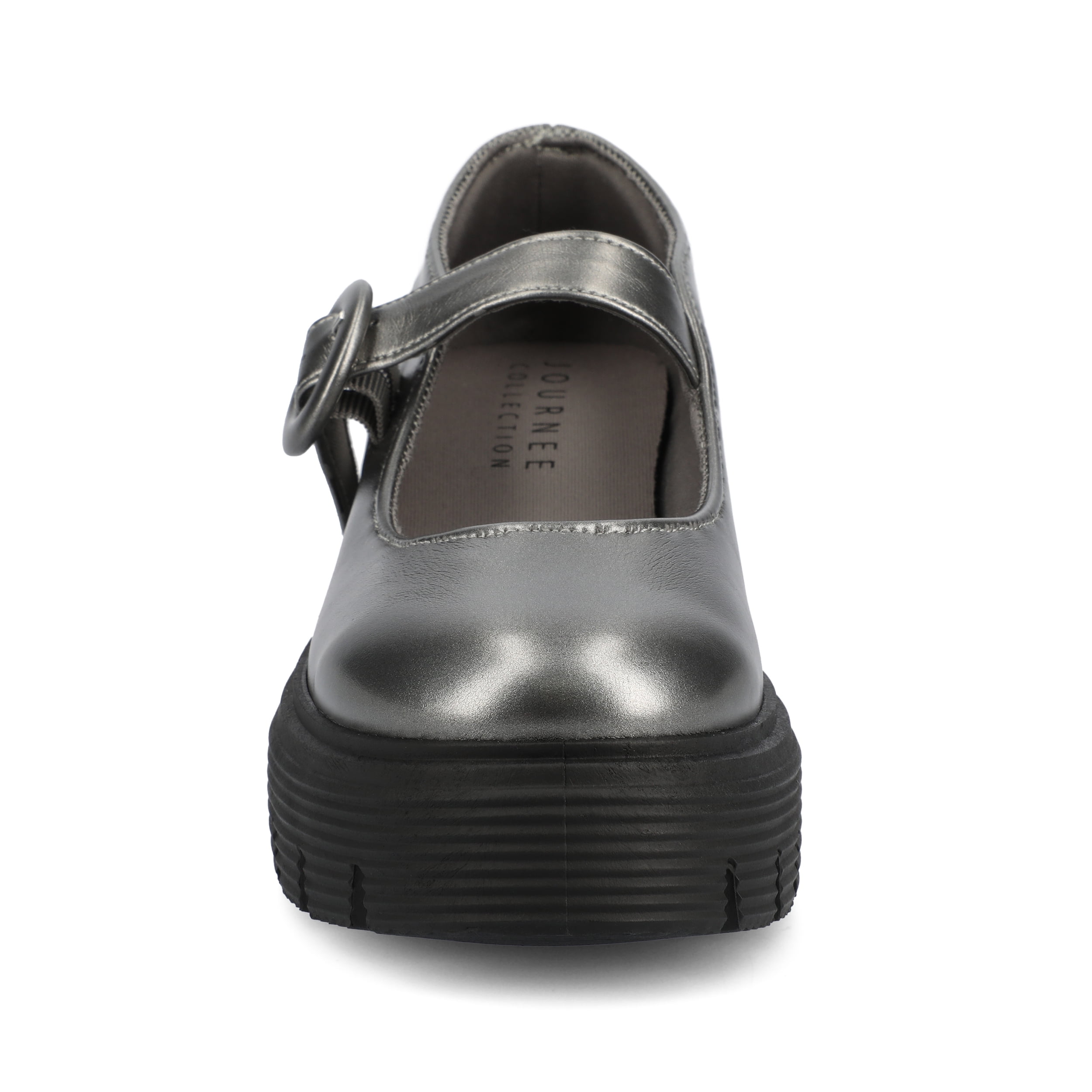 Journee Womens Zarynn Treaded Outsole Platform Mary Jane