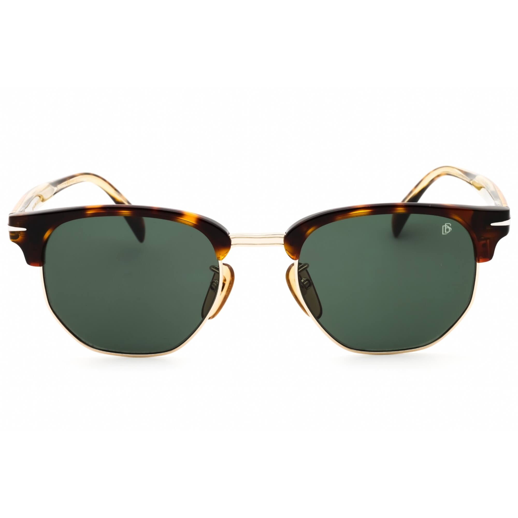 David Beckham DB 1002/S 0086QT 51mm Browline Sunglasses Men's Havana