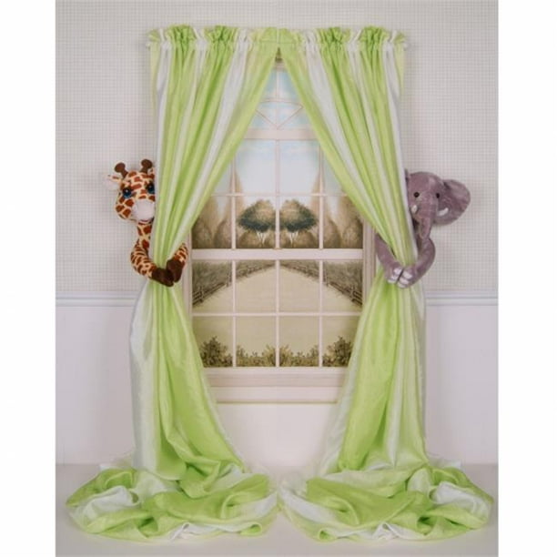 Baby Nursery Jungle Safari Giraffe and Elephant Curtain Tieback Collector Set Baby Nursery Jungle Safari Giraffe and Elephant Curtain Tieback Collector Set