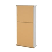 Tvilum Sonoma Adjustable 5 Shelf Bookcase for Adults, White