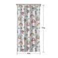 thumbnail image 5 of White Princess Fairy Castle Pattern Shower Curtain 36"x72" ,Bathroom Decorative Shower Curtains Set with 12 Hooks,Modern Waterproof Washable Shower Curtain, 5 of 6
