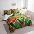 thumbnail image 3 of Castle Fairy Floral Butterfly Twin Bedding Sets 7-Piece for Teens,Spring Garden Flowers Bedding Comforter Set Microfiber,Exotic Style Breathable Sheet Sets,Ultra Soft Home Decor,Reversible, 3 of 8