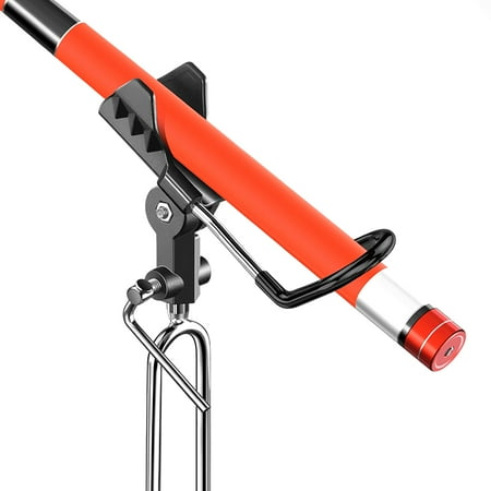 Bank Fishing Ground Rod Holder Adjustable Stainless Steel PLUSINNO Fishing  Rod Holder For Bank Fishing - 360 Adjustable Ground Rod Holder 1/2/4 Pack  Options Fishing Gear