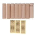 thumbnail image 1 of Estuche de madera para agujas de coser (8 unidades), portátil, antipérdida y pulido, con 3 pegatinas para el hogar., 1 of 14