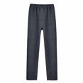thumbnail image 4 of Usaibhir 2 Pack Girls Cotton Fleece Lined Leggings Kids Thick Thermal Tights Winter Full Length Pants Warm Clothes 2-13T, 4 of 8