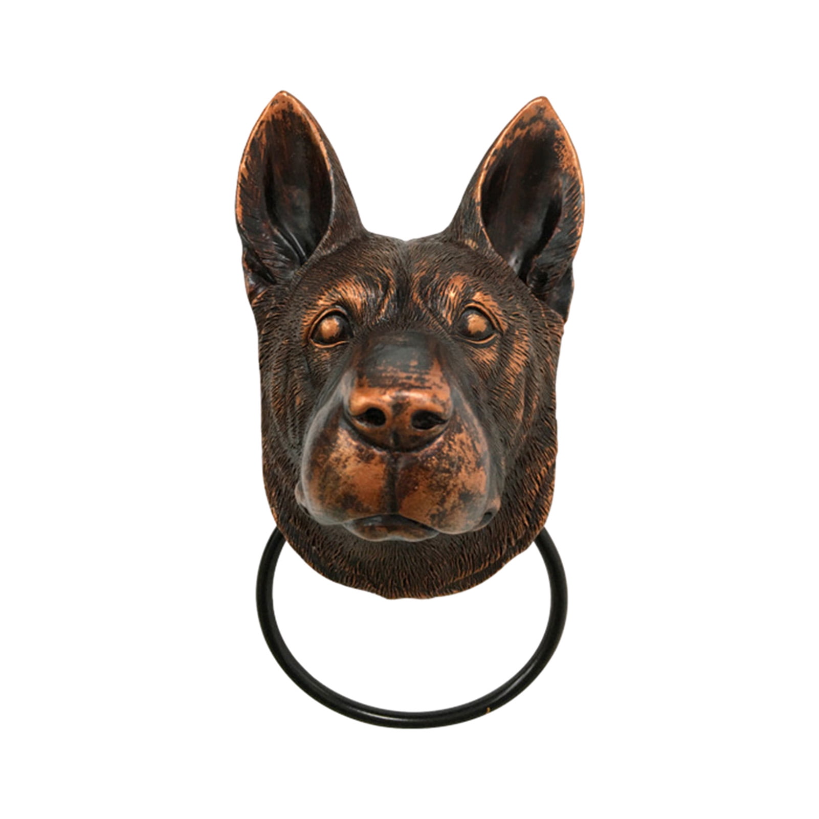 IMSHIE Retro Door Knocker Heavy Duty Animal Head Shaped Door Knockers