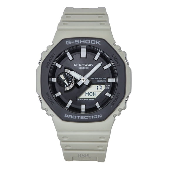 Casio G-Shock Analog Digital Smartphone Link Bio-Based Resin Strap Black Dial Tough Solar GA-B2100LUU-5A 200M Men's Watch