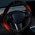 thumbnail image 2 of Halloween Spider Web 14.5 Inch Printing PVC Leather Car Wheel Covers Steering Wheel Cover Auto Accessories, 2 of 6