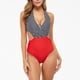 thumbnail image 4 of Bikini de una pieza estampado adelgazante con cubierta de vientre sin espalda cómoda y elegante para mujer OAVQHLG3B Store lin121212, 4 of 4