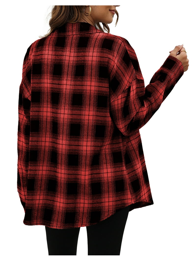 Walmart Black Friday Deals 2025 - Fantaslook Plaid Flannel Shirts