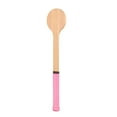 thumbnail image 4 of Cuchara de madera para raqueta de tenis, cuchara de madera para tenis, postre para principiantes rosado, 4 of 9