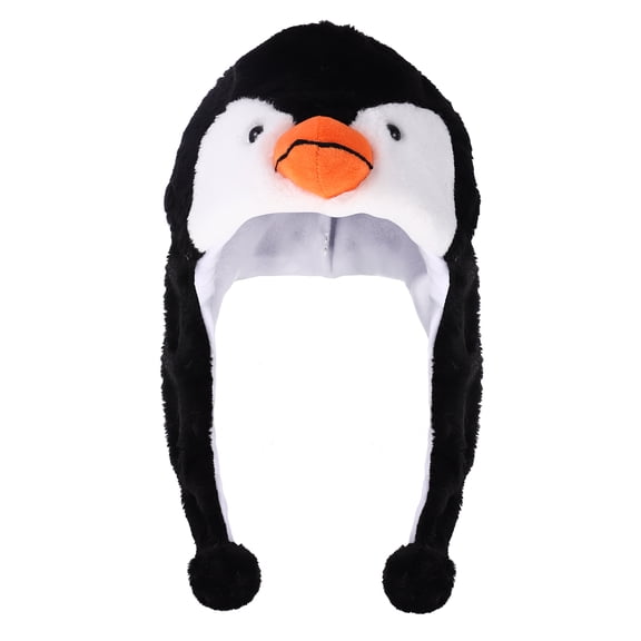 LOLIPPYY Warmth Protection Penguin Beanie Hat Cute Animal Hat Plush Yellow 1Pack