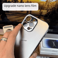 thumbnail image 3 of Carcasa de teléfono móvil aplicable iPhone15ProMAX galvanizada esmerilada Apple 14 máquina original color integrado lente película cubierta protectora, 3 of 4