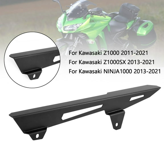 Sprocket Chain Guard Cover For Kawasaki Z1000SX NINJA 1000 Z1000 11-21 Black