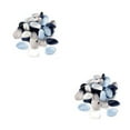 thumbnail image 3 of Pétalos de rosa artificiales Inteprter 200 Unids Azul oscuro 2Conjunto, 3 of 6