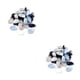 thumbnail image 4 of Pétalos de Rosa Injueey 200 Uds. Flores Artificiales Azul Oscuro, 4 of 6