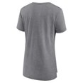 thumbnail image 3 of Women's Fanatics Heathered Gray Atlanta Falcons Drop Back Modern T-Shirt, 3 of 3