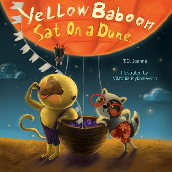 Yellow Baboon Sat On a Dune..., (Paperback)