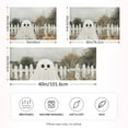 thumbnail image 2 of Yayeee Pillowcase Standard Size Set of 2 Satin Wrinkle Resistant Pillow Case, Halloween Pumpkin Field, 2 of 7