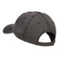 thumbnail image 3 of Mini Question Mark Embroidered Washed Cap - Black OSFM, 3 of 5