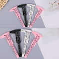 thumbnail image 2 of Aellinatey 80mm Plastic Eyebrow Measuring Ruler Brow Mapping Vernier Brow Makeup Tool, 2 of 11