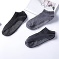 thumbnail image 4 of Calcetines de yoga de poliéster y algodón antideslizantes para hombre, calcetines deportivos antideslizantes para educación temprana para hombre, 4 of 6