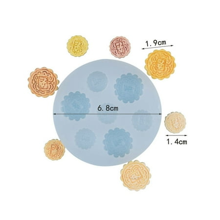 

JINGT Dragon Boat Festival Product Silicone Tool Mid-Autumn Festival Moon Cake Tools H