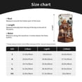 thumbnail image 5 of KLL Animal Filled Noahs Ark Print Womens Tank Top Sleeveless Workout Tops Athletic Running Shirts Yoga Gym Clothes-Small, 5 of 7