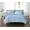 Breezy Blue, variant on Cannon Heritage Solid 3-Piece Full/Queen Duvet Set in Sage Green, Polyester , Adult, All Season, OEKO-TEX Certified