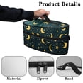 thumbnail image 5 of HELLHERO Starry Sky Steam Iron Bag 11.8x6.69x5.5 In Lightweight Travel Bag for Handheld Steams Iron(Bag Only), 5 of 6
