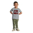 thumbnail image 3 of Think Im A Stud Meet My Uncle Youth T Shirt Tee Boys Infant Toddler Brisco Brands 2T, 3 of 5