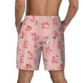 thumbnail image 3 of Kdxio Fox Print Men's Swim Trunks with Compression Liner 7 Inch Inseam Quick Dry Swim Shorts, 3 of 7