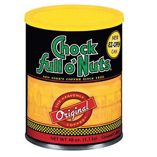 Chock full o' Nuts Heavenly Original Coffee (48 oz.) (pack of 6