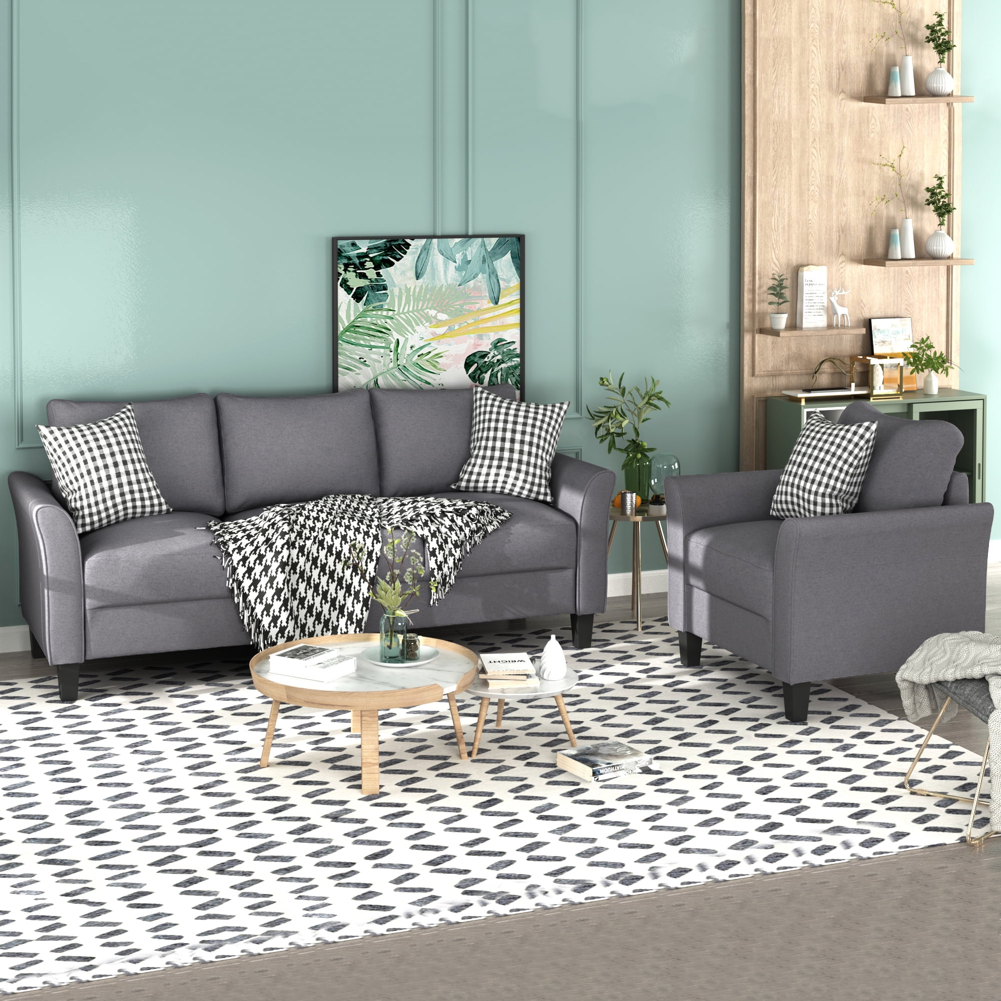Minimalist Contemporary Living Room Furniture for Simple Design