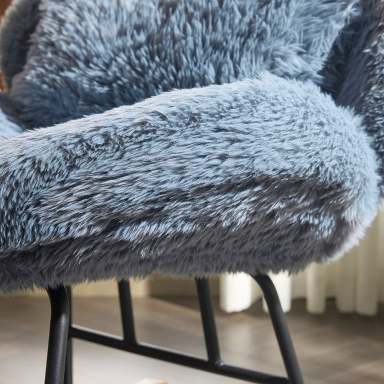 UBesGoo Nursery Rocking Chair, Modern Accent Chair with Padded